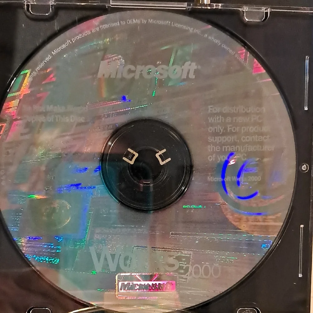 Microsoft Works and Money CD Collection - Silver and Black